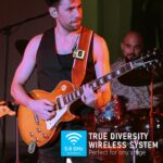 Xvive U45R4 Wireless in Ear Monitor System 5.8ghz IEM System 1 Transmitter and 4 Bodypack Receiver for Studio, Band Rehearsal, Live Performance, Channel Scan Mode - Image 6
