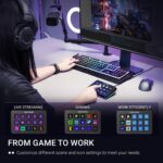 FIFINE AmpliGame Stream Controller with 15 Macro Keys, Streaming Keyboard with Trigger Actions in OBS/Twitch/YouTube/Streamlabs, Shortcut Buttons Keypad Works with Mac and PC-D6 - Image 7