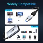 XIIXMASK USB 3.0 Video Capture Card with 100W PD - HDMI to USB/USB-C Capture Card 1440P 30fps & 1080P 60fps Video Capture Device for Streaming, Game Recording, Compatible for Quest 3, Switch, PS4/PS5 - Image 5