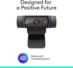 Logitech C920x HD Pro PC Webcam, Full HD 1080p/30fps Video, Clear Audio, Light Correction, Works with Microsoft Teams, Google Meet, Zoom, Nintendo Switch 2’s New GameChat Mode, Mac/Tablet- Black - Image 8