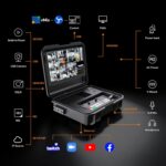 Osee GoStream Duet Kit All in One Pro Live Streaming Multi-Camera Video Mixer Switcher Recorder Player Kit 4 HDMI&SDI in USB-C I/O with 14 Inch Monitor Built-in DC-to-Type C Cable NDI(Free Activated) - Image 6