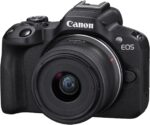 Canon EOS R50 Mirrorless Camera RF-S18-45mm F4.5-6.3 is STM Lens Kit, 24.2 Megapixel CMOS (APS-C) Sensor, 4K Video, Vlogging, Content Creation, Photography, Digital Camera, Black - Image 3
