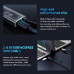 XIIXMASK USB 3.0 Video Capture Card with 100W PD - HDMI to USB/USB-C Capture Card 1440P 30fps & 1080P 60fps Video Capture Device for Streaming, Game Recording, Compatible for Quest 3, Switch, PS4/PS5 - Image 7