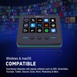 VSDINSIDE Macro Keypad, Stream Controller Deck Gaming Streaming Shortcut Keyboard, 18 Programmable Keys Customizable Visual AI Pad USB Soundboard for OBS, YouTube, Desk Office Setup, Laptop, PC, Mac - Image 8