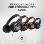 ARTIX Over Ear Headphones Wired with Microphone and Volume Control, Foldable Noise Isolating Headset with Deep Bass for School, Laptop, Computer, Chromebook, Tablet, Travel (3.5mm Jack) - Image 8