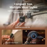 DJI Mic 3 (2 TX + 1 RX + Charging Case), Wireless Microphone for iPhone/Camera/Android, Ultralight, Adaptive Gain Control for Balanced Volume, Dual Band Anti-Interference, 28hrs Use, Vlog - Image 5