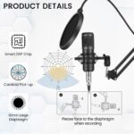 Podcast Equipment Bundle, Recording Studio Package with Podcast Microphone and Voice Changer, Live Sound Card - Audio Interface for Laptop Computer Vlog Living Broadcast Live Streaming YouTube TikTok - Image 3
