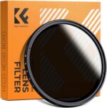 K&F CONCEPT 67mm Variable ND2-ND400 ND Lens Filter (1-9 Stops) for Camera Lens Adjustable Neutral Density Filter with Microfiber Cleaning Cloth (B-Series) - Image 2
