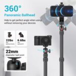 SmallRig Camera Desk Mount Table Stand, Adjustable Light Stand 15"-35", Tabletop C Clamp for DSLR Camera, Ring Light, Live Streaming, Photo Video Shooting - Image 5