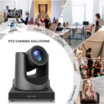 SMTAV AI Auto Tracking PTZ Camera - 20X Optical + 16X Digital Zoom, High-Speed PTZ, 3G-SDI + HDMi+USB3.0 Output, Local Record Support,PoE Support(G03684) - Image 6