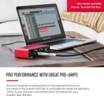 Focusrite Scarlett Solo 3rd Gen USB Audio Interface for Guitarists, Vocalists, Podcasters or Producers to record and playback studio quality sound - Image 3