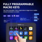 VSDINSIDE Macro Keypad, Stream Controller Deck Gaming Streaming Shortcut Keyboard, 18 Programmable Keys Customizable Visual AI Pad USB Soundboard for OBS, YouTube, Desk Office Setup, Laptop, PC, Mac - Image 3