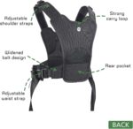 Camera Carrier Chest Harness J1 for One Camera,Camera Strap Harness for Photographers Hiking Climbing Wedding Travel,Camera Nylon Chest Straps for Photographers,Black - Image 4