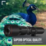 High-Power 500mm/1000mm f/8 Manual Telephoto Lens for Canon EOS 80D, 90D, Rebel T3, T3i, T5, T5i, T6i, T6s, T7, T7I, T8I, SL3, 60D, 70D, 5D, EOS5D IV, 6D II, 7D II SLR Cameras - Image 7