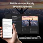 Osee GoStream Duet Kit All in One Pro Live Streaming Multi-Camera Video Mixer Switcher Recorder Player Kit 4 HDMI&SDI in USB-C I/O with 14 Inch Monitor Built-in DC-to-Type C Cable NDI(Free Activated) - Image 7