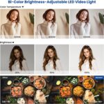 NEEWER 2 Pack Bi Color 660 LED Video Light and Stand Kit: (2) 3200-5600K CRI 96+ Dimmable Light with U Bracket and Barndoor, (2) 75 inches Light Stand for Studio Photography, Video Recording (Black) - Image 7