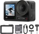 DJI Osmo Action 4 Essential Combo, Waterproof Action Camera with 1/1.3" Sensor, 4K/120fps Video, Stunning Low-Light Imaging, 10-bit & D-Log M Color Performance, Long-Lasting 160 Mins, Vlogging Camera - Image 2