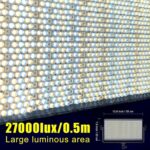 GVM 1500D RGB LED Video Light with Softbox, 75W Video Lighting Kit with Bluetooth Control, Led Panel Light for Photography, YouTube Studio, Video Shooting,18 Scene Mode, 2 Packs - Image 3