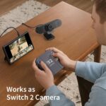 EMEET C960 1080P Webcam with Microphone, 2 Mics, 90° FOV, USB Type-A & A-to-C Adapter, Fixed Focus, Plug&Play Computer Camera for Zoom/Teams/Facetime/YouTube/Google Meet/Switch 2 Camera, 2025 Version - Image 7