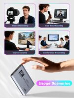 XIIXMASK Video Capture Card, USB 3.0 Capture Card 4K HDMI Loop-Out, 4K 60FPS/1080P 240FPS Video Game Capture for Works for PS5/Camera/PC/Streaming - Image 9