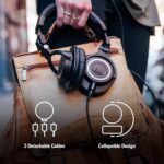 Audio-Technica ATH-M50X Professional Studio Monitor Headphones, Black, Professional Grade, Critically Acclaimed, with Detachable Cable - Image 6