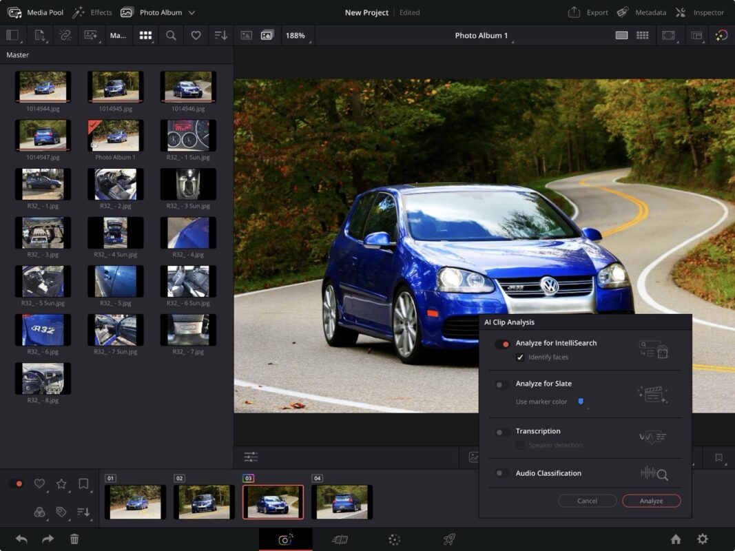 DaVinci Resolve 21 released, in record time, including the iPad version with the new Photo page 9