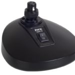 LyxPro XBM-8 Microphone Desktop Base with Built-in XLR Socket for Podium & Gooseneck Microphones Anti-slip Table Top Base On/Off Switch