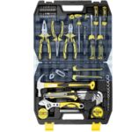 DOWELL Tool Set, 62PCS Tool Kit, Homeowner Wrench Pliers Screwdriver Set