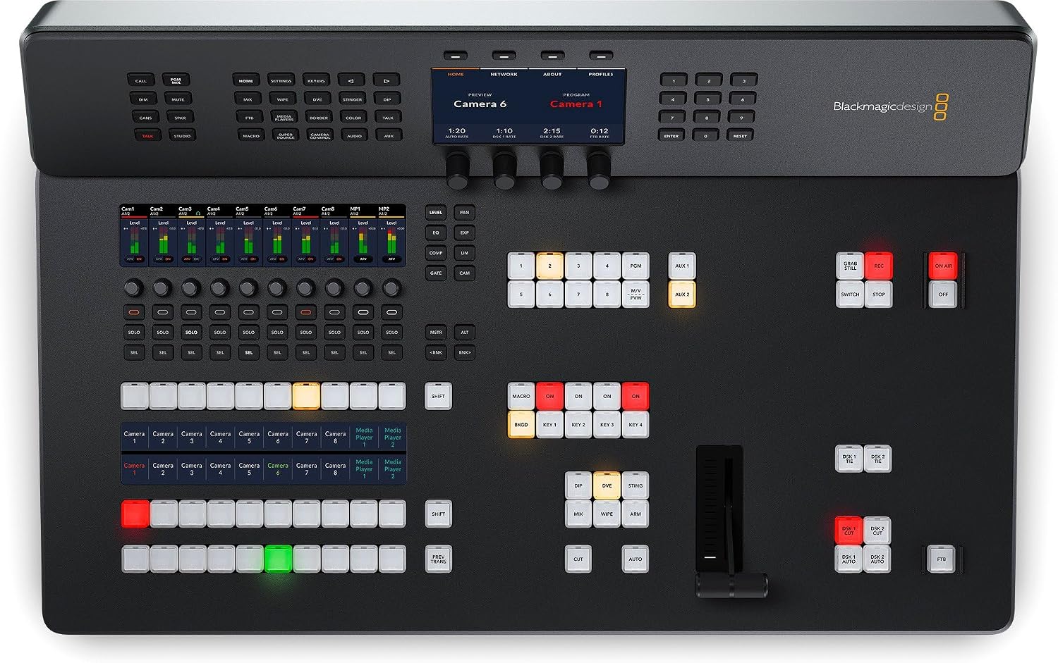 Blackmagic Design ATEM Television Studio HD8 Live Production Switcher (SWATEMTVSTA/HD08)